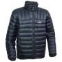 Herren-Daunenjacke Warmpeace Drago schwarz Black