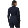 Damen-Funktionsshirt Helly Hansen W Lifa Merino Midw Gra 1/2 Zip