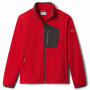 Kinder-Sweatshirt Columbia Fast Trek™ III Fleece Full Zip rot/schwarz MountainRedShark
