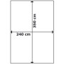 Vordach Bo-Camp Travel 3.5 x 2.4 m