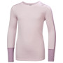 Kinder-Funktionsset Helly Hansen Jr Lifa Merino Midweight Set Purple Clay