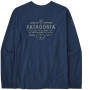 Herren-T-Shirt Patagonia Forge Mark Responsibili Tee LS