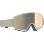 Skibrille Scott Factor Pro Light Sensitive beige light beige/light sensitive bronze chrome