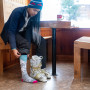 Damen-Kniestrümpfe Darn Tough Yeti Otc Midweight With Cushion