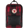 Rucksack Fjällräven Kånken Re-Wool Laptop 15" schwarz Redblack