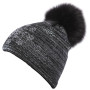 Damenmütze Sherpa Suzan schwarz Black