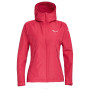 Damenjacke Salewa Puez PTX 2L W JKT rot Vivacious