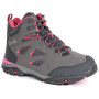 Kinderschuhe Regatta Holcombe IEP Jnr grau/rosa Steel/Tulip
