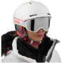 Skibrille Salomon Sense White Corail Neon