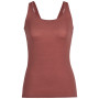 Damenunterhemd Icebreaker Wmns Siren Tank rot grape