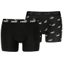 Herren-Boxershorts Puma Elements Logo Print Boxers 2P