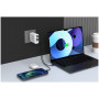 Adapter Swissten GaN 2X USB-C 100W + 1X USB-C 20W + 1X USB-A 30W