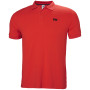 Herren-T-Shirt Helly Hansen Driftline Polo rot 222 Alert Red