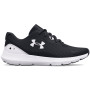 Herren Laufschuhe Under Armour Surge 3 schwarz/weiß Black / White / White
