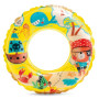 Schwimmring Intex Transparent Rings 59242NP gelb