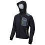 Herrenjacke Pinguin Axon schwarz/gelb
