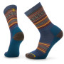 Socken Smartwool Everyday Regarita Crew Socks 2023 blau/gelb alpine blue