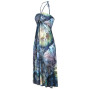 Damenkleid Rafiki Santana grau/weiß divoc