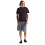 Herren-T-Shirt Icebreaker Mens Wave SS Tee Stripe