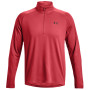 Herren-Funktionsshirt Under Armour Tech 2.0 1/2 Zip rot/schwarz Chakra / / Black