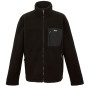Herren Funktions-Sweatshirt Regatta Frankie Borg Fleece schwarz Black