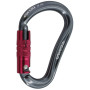 Karabiner Camp Atom 3Lock grau/schwarz Gun Metal