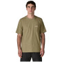 Herren-T-Shirt Patagonia Men's Boardshort Logo Pocket Responsibili-Tee