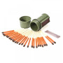 Streichhölzer UCO Stormproof Match Container - 25 ks grün Green