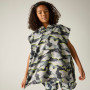 Kinder-Poncho Regatta Kids Towel Robe DrkStrmCamo