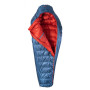 Daunenschlafsack Patizon DPRO 590 S (156-170 cm) blau/rot Navy/Red