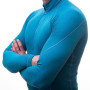Herren-T-Shirt Sensor DF Merino Wool dl.r. zip