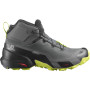 Herrenschuhe Salomon Cross Hike Mid GTX grau Magnet