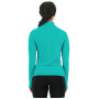 Damen-Funktionsshirt Mons Royale Cascade Merino Flex 200 1/4 Zip
