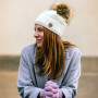 Merino-Strickmütze Kama A155