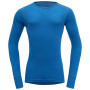 Herren-T-Shirt Devold Hiking Man Shirt blau Skydiver