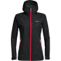 Damenjacke Salewa Puez (Aqua 3) PTX W JKT schwarz/rosa BlackOut/