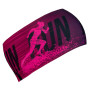 Stirnband Bjež Active Run rosa/lila magic