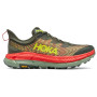 Herren Laufschuhe Hoka Mafate Speed 4 grün Thyme / Fiesta