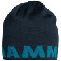 Mütze Mammut Logo Beanie dunkelblau MarineSapphire