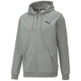 Herren-Sweatshirt Puma ESS Small Logo FZ Hoodie TR grau gray