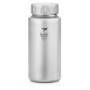 Flasche Keith Titanium Titanium Sport Bottle 1,2 l grau