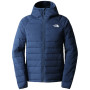Herrenjacke The North Face M Belleview Stretch Down Hoodie blau Shady Blue