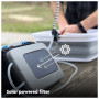 Wasserfilter GoSun Durchflusswasserfilterung mit 12V Pumpe