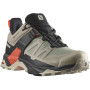 Wanderschuhe Salomon X Ultra 4 Gtx grün/schwarz Vintage Khaki / Black / Cherry Tomato