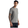 Herren-T-Shirt Icebreaker Mens Wave SS Tee Stripe