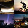 Aufladbare Taschenlampe Solight LED 400lm + cyclo