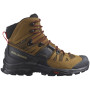 Herrenschuhe Salomon Quest 4 Gore-Tex braun/schwarz Rubber / Black / Fiery Red