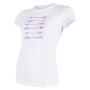 Damen-Funktionsshirt Sensor Coolmax Fresh Šípy kr.r. weiß White