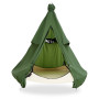 Regenabdeckung Hamaka.eu Hangout Pod grün green