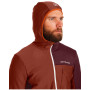 Herren Funktions-Sweatshirt Ortovox Fleece Light Grid Hooded Jkt M
